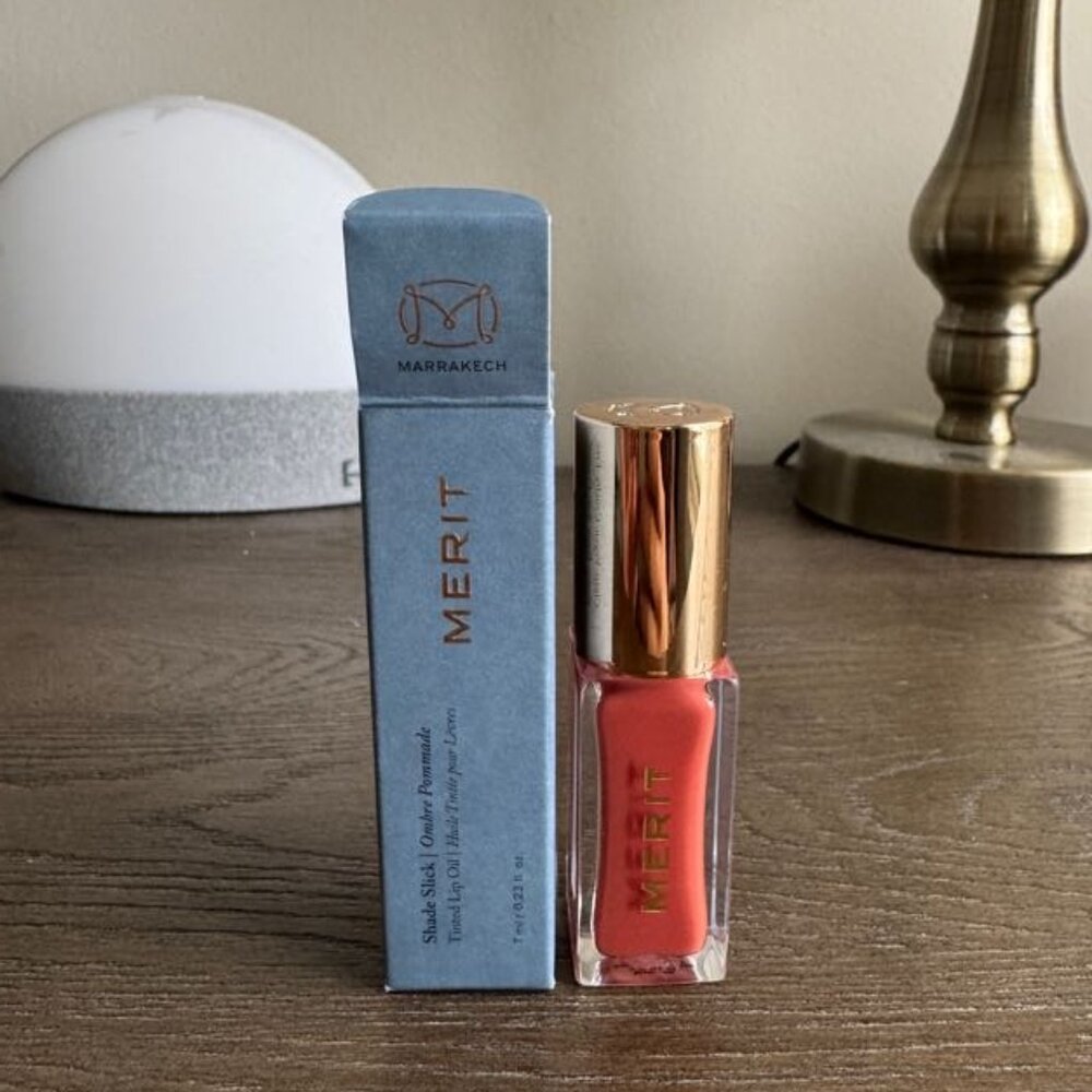 Merit Lip Oil in shade Marrakech